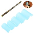 thumbnail image 4 of Flute Membrane Accessories, Flute Membrane Protector Useful Long Service Life 5Pcs With Four Colors Option For Traditional Chinese Flute Green,Pink,Blue,Yellow, 4 of 8