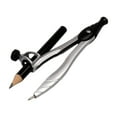 thumbnail image 2 of HLONK 10-Piece Geometry Kit Set with Metal Compasses  Protractor  Ruler  Triangles (45° & 60°)  Pencil Sharpener & Eraser - Durable Alloy Math Tools for Sch00l & Engineering, 2 of 7