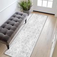 thumbnail image 1 of vfytbgnhj 8X10 Area Rugs for Living Room Bedroom Dining Room  Machine Washable Rug Floor Cover  Print Vintage Aesthetic Carpet  Low Pile Area Rug with Non Slip Rubber Backing  Blue, 1 of 7