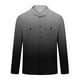 thumbnail image 4 of Blusa y camisa de manga larga con cuello vuelto para hombre, estilo informal, a la moda, con botones, bolsillos dobles y estampado degradado, camisa de trabajo de manga larga con cuello vuelto, blusa, 4 of 5