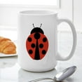 thumbnail image 6 of CafePress - Ladybug - 15 oz Ceramic Large White Novelty Mug, 6 of 6