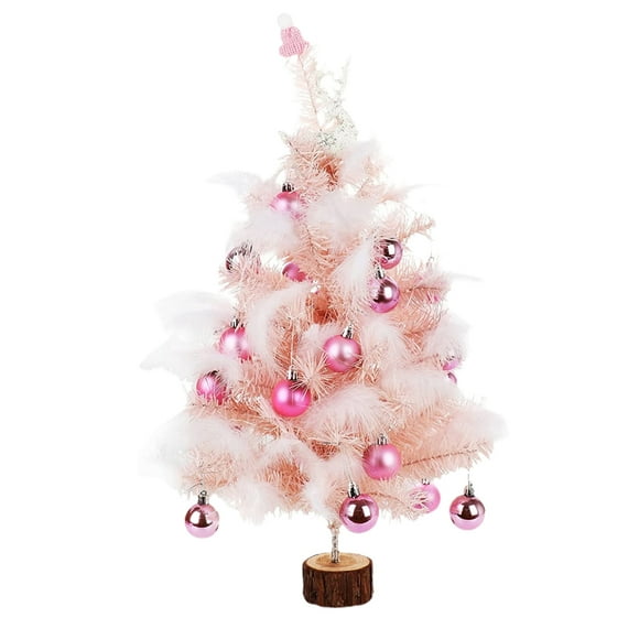 Árbol De Navidad De Plumas Artificiales ANGGREK 45 cm 60 cm