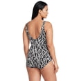 thumbnail image 2 of Lands' End Women's Plus Size DD-Cup Tugless Low Leg One Piece Swimsuit, 2 of 6