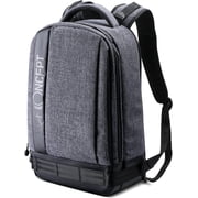 K&F CONCEPT Professional Camera Backpack Large Size Photography Bag Compatible with Camera DSLR, 14.4'' Laptop,Tripod (Grey)