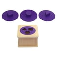 thumbnail image 1 of Juguete que empareja la cognición con forma Montessori, juguetes de guardería, regalo de vacaciones, reconocimiento de forma preescolar para niños de, 1 of 10