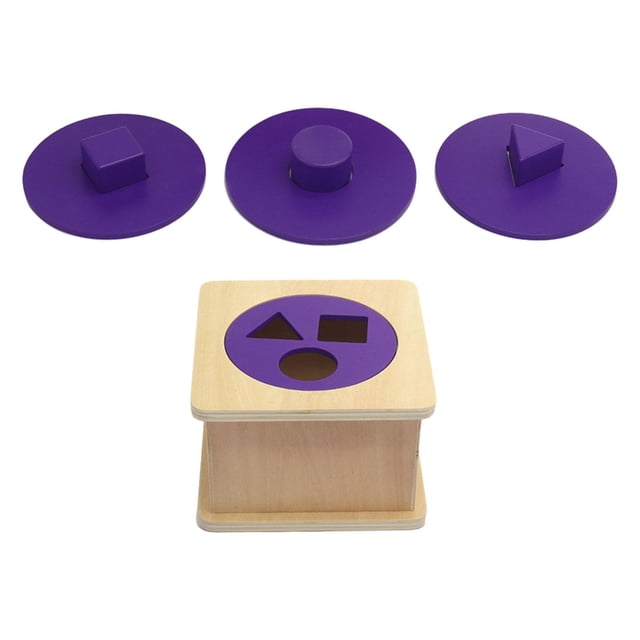 Juguete que empareja la cognición con forma Montessori, juguetes de guardería, regalo de vacaciones, reconocimiento de forma preescolar para niños de