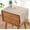 Coffee, variant on Simple Bedside Table Tassel Cover Cloth, Tablecloth Cover Towel, Suitable for Bedside Table TV Microwave Washing Machine Refrigerator Dust Cover (Light Green, 15.7 * 35.4 inches)