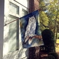 thumbnail image 2 of Snowy Owl House Flag, 2 of 5