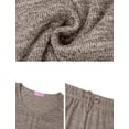 thumbnail image 6 of MOSHU Two Piece Lounge Sets for Women Solid Tank Tops and Knot Front Shorts Pajama Sets Drawstring Loungewear, 6 of 7