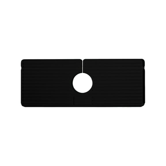 Silicone Faucet Drip Pad | Kitchen Sink Drainage Mat | Water Absorbing Counter Protector for 2.5 Inch Faucets | Reusable & Dishwasher Safe | Includes 1 Pad