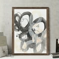thumbnail image 2 of Wexford Home Tangled Circuit II-Framed Canvas - Espresso - 22X30, 2 of 4