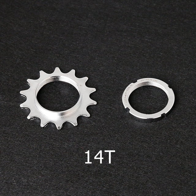 Bicycle Sprocket Fixed Gear Speed Cog Lock Ring 13T/14T/18T Track Bike