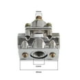 thumbnail image 3 of Car Adjustable Fuel Pressure Regulator For Holley 12-804 1-4 PSI 3/8" NPT Port, 3 of 5