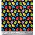 thumbnail image 1 of Soimoi Cotton Cambric Fabric Egg Easter Fabric Prints by Yard 56 Inch Wide, 1 of 3
