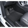 thumbnail image 3 of 3D All-Weather LHD RHD Striped Floor Mats for Tesla Model Y 5 Seat 2024 2021 2022 2023 Custom Fit XPE Car Trunk Mat Floor Liners, 3 of 7