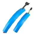 thumbnail image 1 of koolsoo 2 Pieces/Set Bike Fenders W/Light Fenders for Outdoor Riding Cycling Blue, 1 of 9
