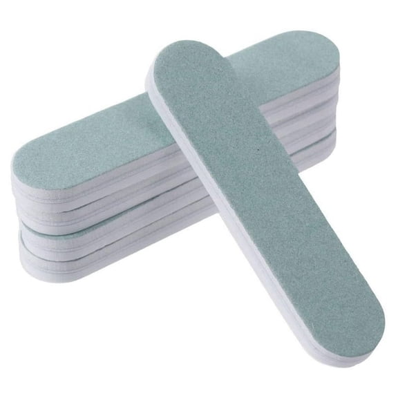 20 PCS Silver Polishing Stick, 9cm Double-Sided Jewelry Buffing Sticks Mini Polishing Strip Scratch Gray sponge
