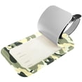 thumbnail image 2 of Square 2Pack PU Leather Camouflage Cruise Luggage Tag with Privacy Cover and Name ID Tag for Travel Handbags Backpacks Luggage Tags, 2 of 6