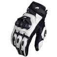 thumbnail image 2 of Guantes de moto negro Racing cuero genuino moto blanco Road Racing Team Glove hombres verano invierno Tan Jianjun  unisex, 2 of 2
