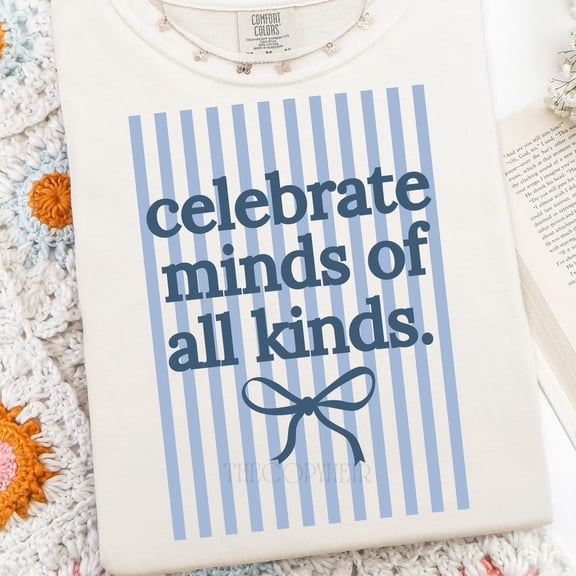 Celebrate Minds Of All Kinds Autism T-Shirt WHITE Unisex S-5XL Hot Trending Shirt