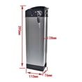 thumbnail image 5 of Electric Bike Plastic Lithium Battery Box 36V/48V/60V Large Capacity 18650 Holder Case Bicycle Accessories,Canon Head, 5 of 5