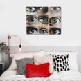 thumbnail image 5 of Orinice Realistic Eyes Fine Art Aesthetic Wall Painting for Classroom Kitchen Office Farmhouse Bathroom Room Decor Pictures Wall Art Canvas Living Room Bedroom Home Office Wall Decor, 5 of 6