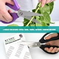 thumbnail image 6 of KUNIFU Multi-Purpose Kitchen Scissors, Come Apart, Heavy Duty, Dishwasher Safe, Ultra Sharp Stainless Steel, 6 of 8