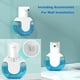 thumbnail image 3 of Dispensador de jabón automático, dispensador de jabón de pared o de mesa, 4 niveles, 3 of 5