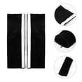 thumbnail image 3 of 2Pcs Refrigerator Handle Covers Set Creative Soild Color Design Door Handle Protective Kitchen Appliance Covers (Black), 3 of 8
