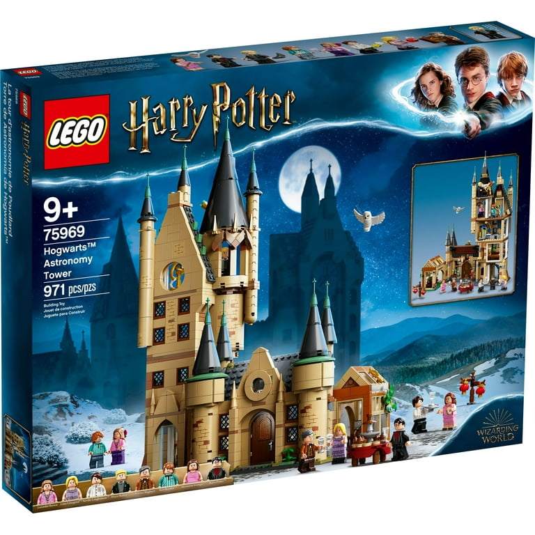 LEGO Harry Potter Hogwarts Astronomy Tower 75969 Castle Toy Playset with 8 Character Minifigures including Harry Potter and Draco Malfoy Wizarding