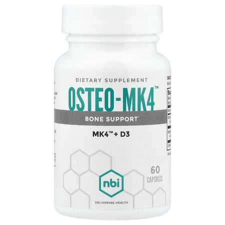 NBI Health Osteo-MK4™, 60 Capsules