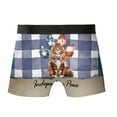 thumbnail image 2 of Patriotic Maine Coon 4th of July Independence Paws All Over Print Boxer Briefs Underwear for Men Dad Cat Lover Kitten Owner Gifts - 02010, 2 of 6
