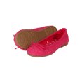 thumbnail image 4 of Jelly Beans Masa New Girl Crochet Bow Decor Round Toe Ballerina Ballet Flat, 4 of 5