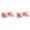 Pink, variant on 2-8PC Lightweight Small Food and Water Pet Bowls Dog Feeding Bowls Cat Storage Bowl 2 in 1 Bone Shaped Feeder with Non Base for Small Dogs Puppy Cats Indoor Outdoor Durable Double Bowl