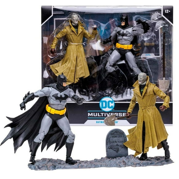 DC Multiverse Comic 7 Inch Action Figure Hush 2-Pack - Batman vs Hush