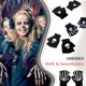 thumbnail image 4 of Eigraketly Manoplas para exteriores de Halloween tejidas, guantes sin dedos para montar a caballo Unisex, calentadores de bicicleta elásticos luminosos Type8 NO8 Eigraketly OD002191-03, 4 of 6