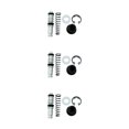 thumbnail image 4 of Wweixi Kit de Réparation de Piston Plongeur de Pompe de Frein Robuste Haute Performance pour Trottinette Pompe Supérieure 11 x 49mm 3ensemble, 4 of 6