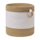 thumbnail image 3 of Cesta de almacenamiento de cuerda de algodón, cesto para ropa, cesto de almacenamiento de cuerda tejida para juegos, cesto para guardería de bebés marrón y, 3 of 8