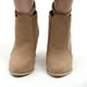 thumbnail image 4 of 1 par de elegantes botines de tacón alto para mujer, botas cortas informales para invierno y otoño, color albaricoque (talla 37), 4 of 8