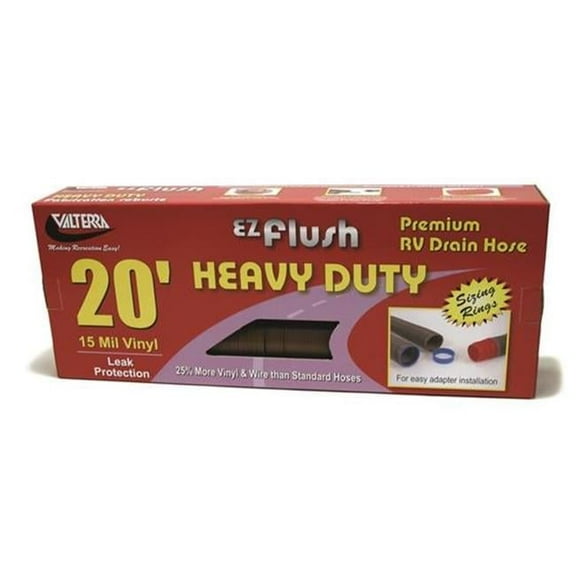 VALTERRA LLC D040040 20 Ft. Ez Flush Sewer Hose- Bronze