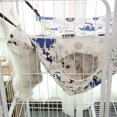 thumbnail image 2 of Cat Cage Hammock  Hanging Soft Pet Bed for Kitten Ferret Puppy Rabbit or Small Pet  Double Layer Hanging Bed  2 Level Indoor Bag for Spring/Summer/Winter, 2 of 4