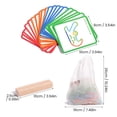 thumbnail image 3 of Smart Sticks 120Pcs Wooden Pattern Blocks Shape Puzzles Spelling And Art In One Toy Boost Focus Montessori Learning Toy, 3 of 9