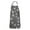 Grey Dog Paw, variant on Dachshund Footprint Apron-Garden Aprons for Women with Pockets-Cotton Linen Waterproof Kitchen Cooking Gardening Aprons Adjustable for Kitchen,Cooking,BBQ and Salon 33x27 Inch