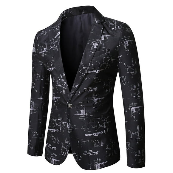 Birdeem Mens Autumn And Winter Fashion Personality Solid Color Casual Suit Jacket
