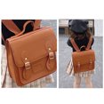 thumbnail image 3 of School Backpack Fashion Vintage Flap Cover Top Handle Bag Messenger Bag for Kids, 3 of 6