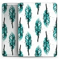thumbnail image 2 of DesignSkinz Splattered Teal Watercolor Feathers Full-Body Skin Decal Wrap Cover for iPad Pro 10.5" (A1701/A1709), 2 of 4