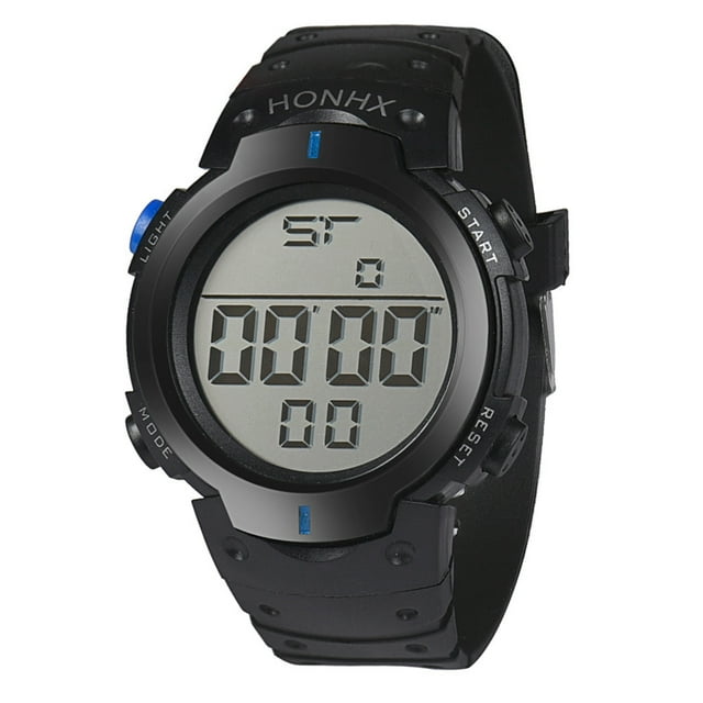 Fashion Multifunction Sports Watch Display Date Calendar Week Alarm Unisex Watch