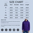 thumbnail image 3 of Sweatshirt for Men Comfy Hooded Long Sleeve Hoodie Versatile Plain Hooded Sweatshirt Simple Casual Wear Top, 3 of 4