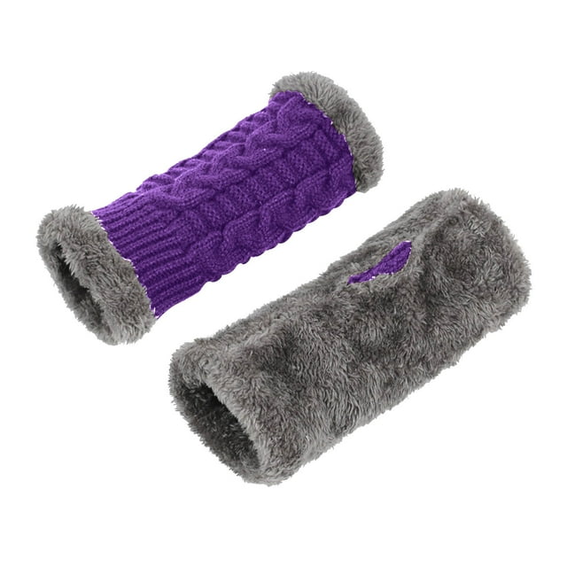 GDREDA Thermal Gloves for Women Cold Weather Windproof Winter Mittens with Touchscreen Technology Purple,One Size
