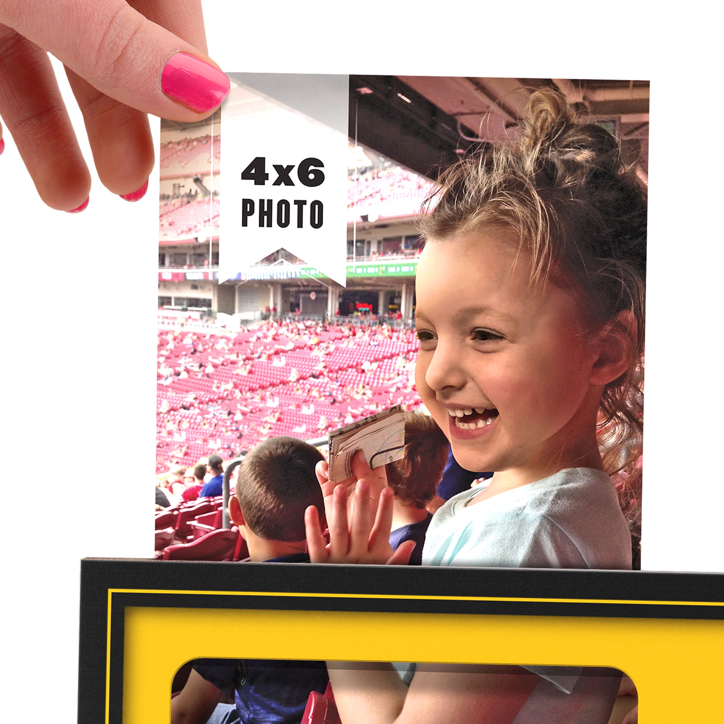 Iowa Hawkeyes 3D Logo Picture Frame